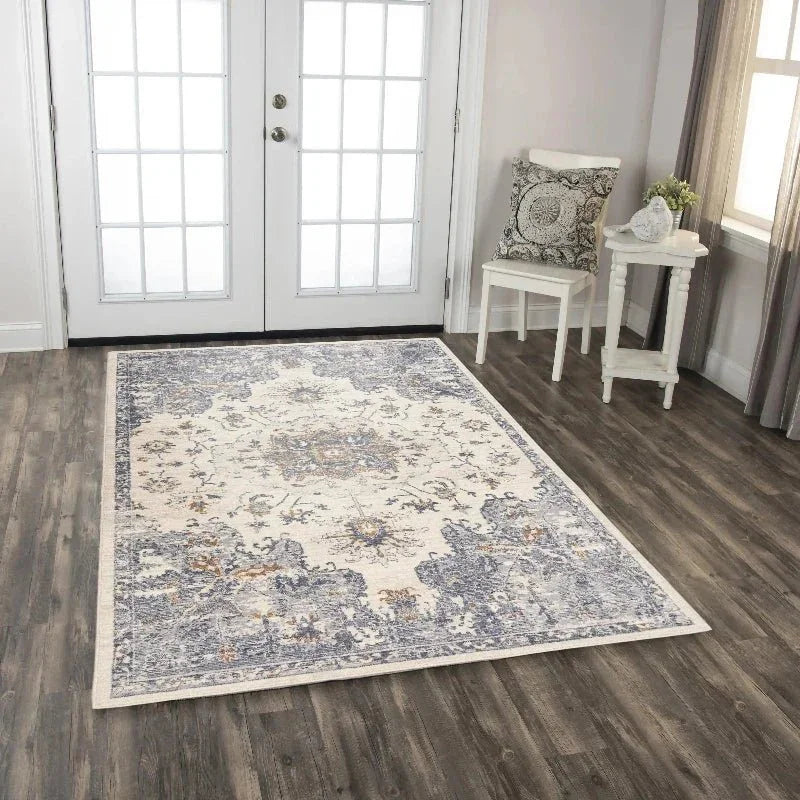 Deyn Medallion Large Area Rugs For Living Room - LOOMLAN - LOOMLAN - Area Rugs