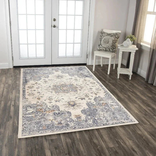 Deyn Medallion Large Area Rugs For Living Room - LOOMLAN - LOOMLAN - Area Rugs