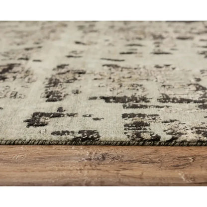 Dhan Abstract Green Large Area Rugs For Living Room - LOOMLAN - LOOMLAN - Area Rugs