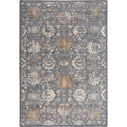 Dhar Persian Blue Large Area Rugs For Living Room - LOOMLAN - LOOMLAN - Area Rugs