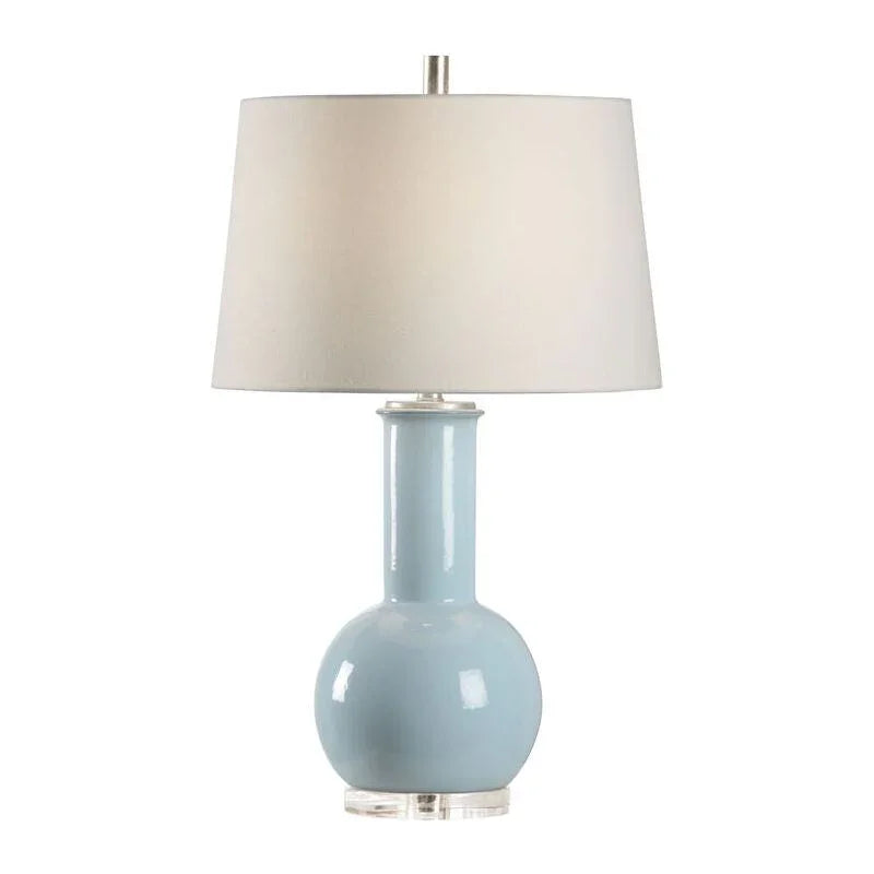 Dharma Bottle Styled Ceramic Table Lamp - LOOMLAN - Wildwood - Table Lamps
