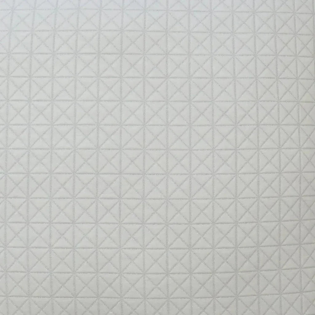 Diamante Silver Throw Pillow With Insert - LOOMLAN - D.V. Kap - Throw Pillows