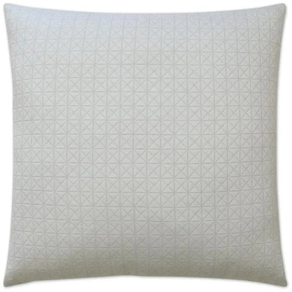 Diamante Silver Throw Pillow With Insert - LOOMLAN - D.V. Kap - Throw Pillows