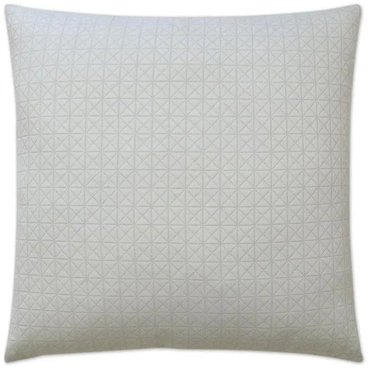 Diamante Silver Throw Pillow With Insert - LOOMLAN - D.V. Kap - Throw Pillows