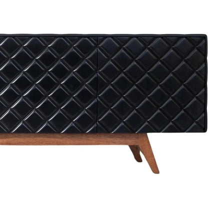 Diamond Black High Gloss Buffet for Dining Room - LOOMLAN - Victor Betancourt - Sideboards