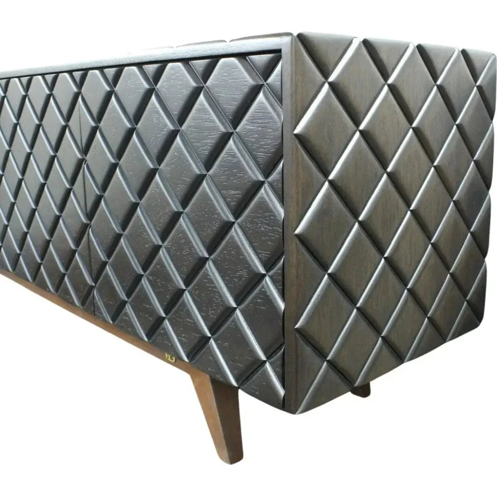 Diamond Cedar Wood Buffet Table for Dining Room - LOOMLAN - Victor Betancourt - Sideboards