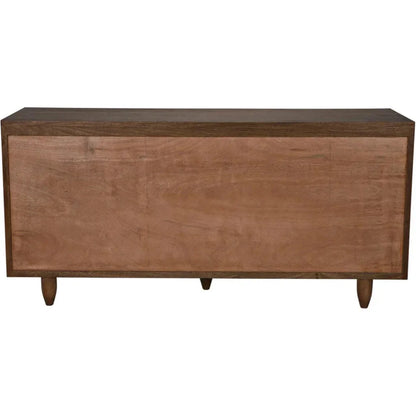 Diamond Solid Wood Dresser-Dressers-Noir-LOOMLAN