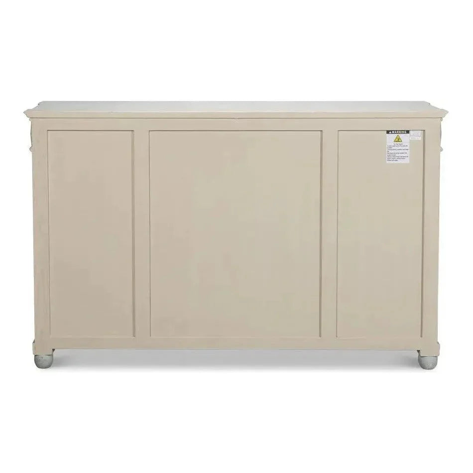 Diamond Wall Sideboard Blue Grey Drawers - LOOMLAN - Sarreid - Sideboards