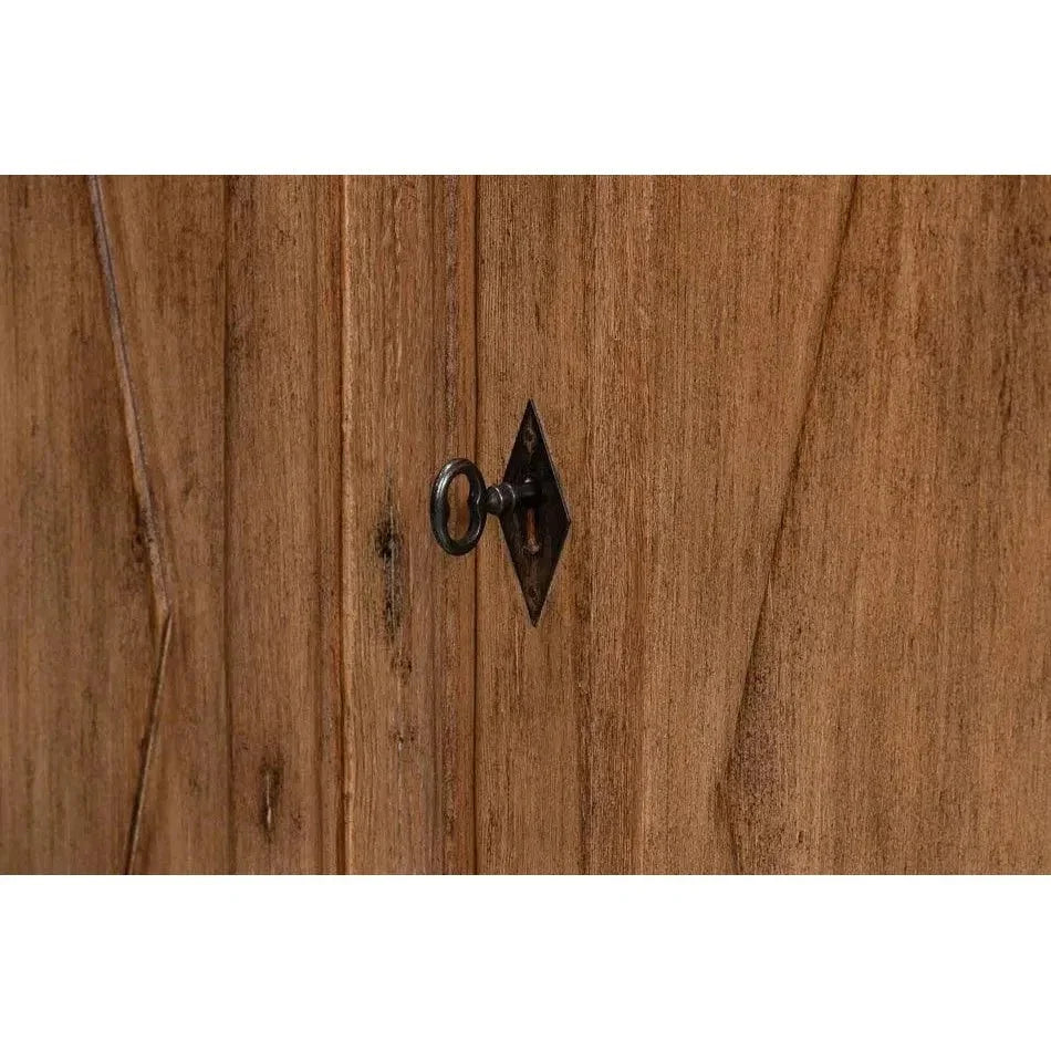 Diamond Wall Sideboard Brown With Drawers - LOOMLAN - Sarreid - Sideboards