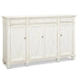 Diamond Wall Sideboard Whitewash Drawers - LOOMLAN - Sarreid - Sideboards