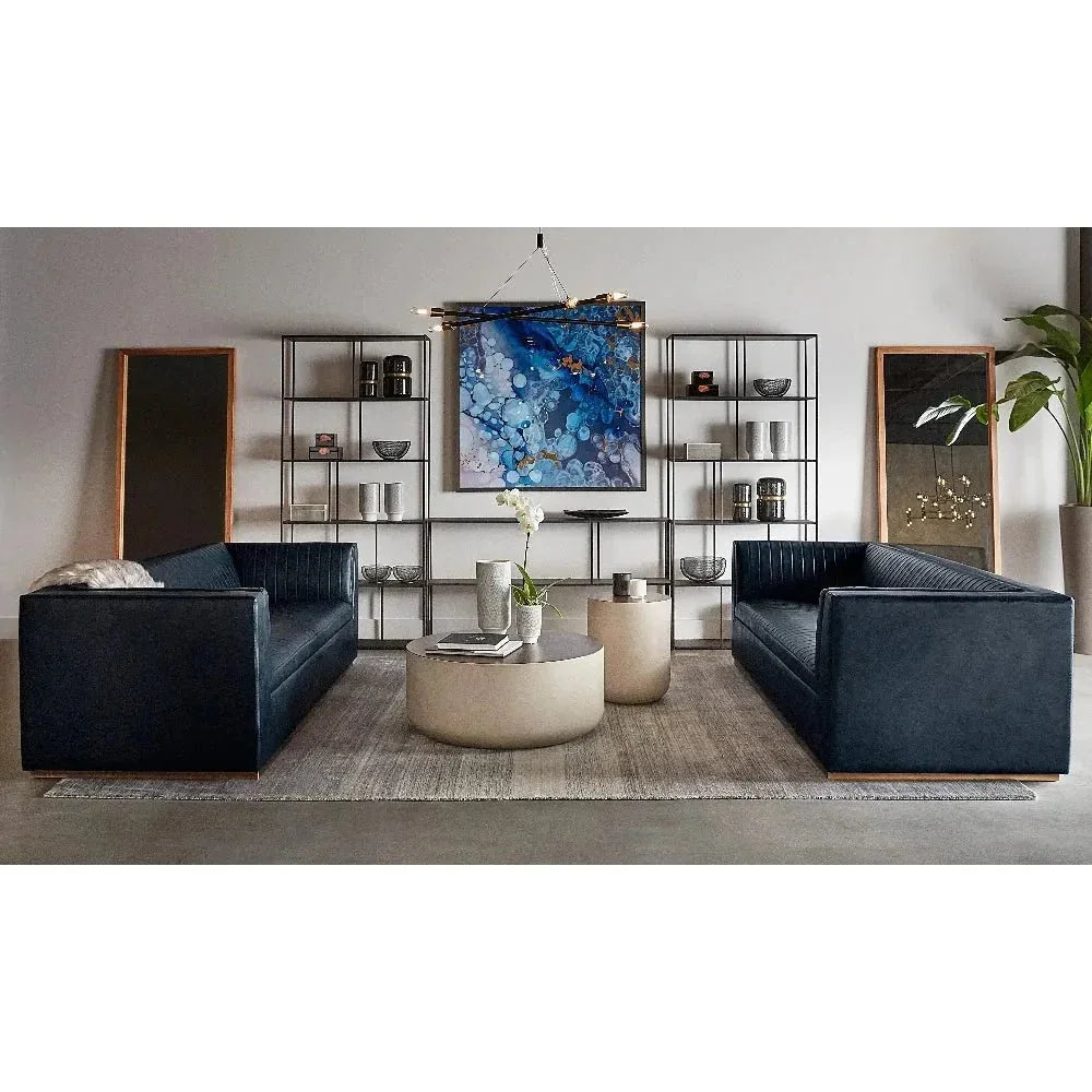 Diaz Outdoor Round Coffee Table-Outdoor Coffee Tables-SUNPAN-LOOMLAN