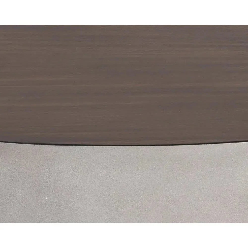 Diaz Outdoor Round Coffee Table-Outdoor Coffee Tables-SUNPAN-LOOMLAN