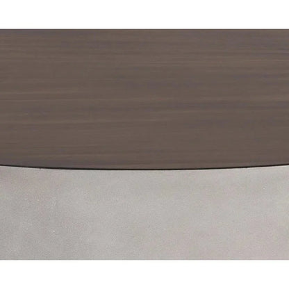 Diaz Outdoor Round Coffee Table-Outdoor Coffee Tables-SUNPAN-LOOMLAN