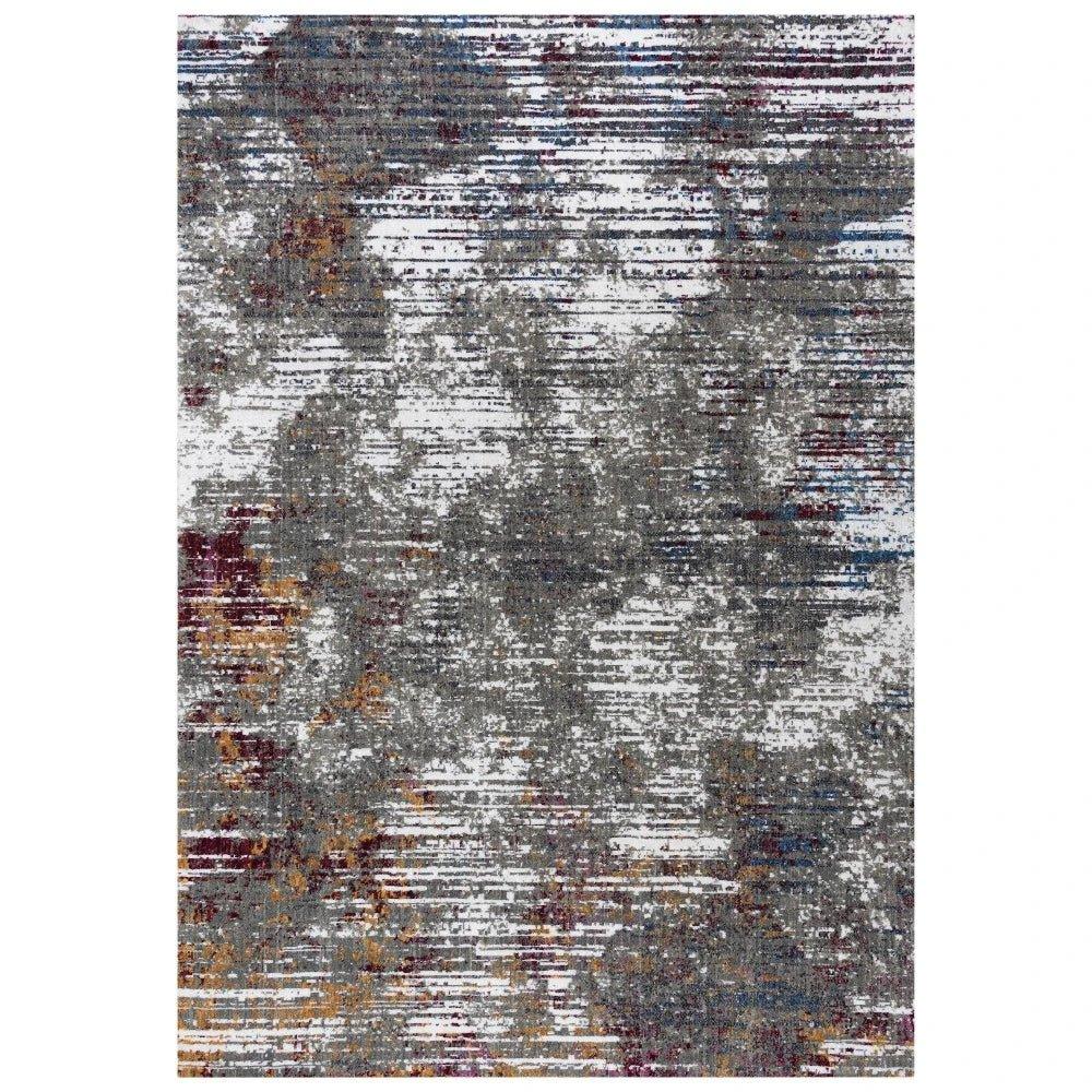 Diba Abstract Gray Large Area Rugs For Living Room - LOOMLAN - LOOMLAN - Area Rugs