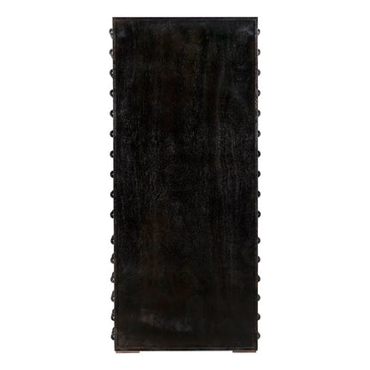 Didier Wooden Black Hutch - LOOMLAN - Noir - Etageres