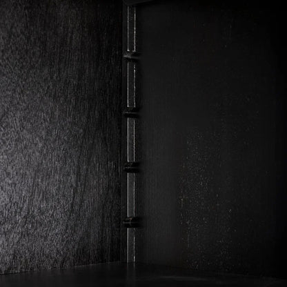 Didier Wooden Black Hutch - LOOMLAN - Noir - Etageres