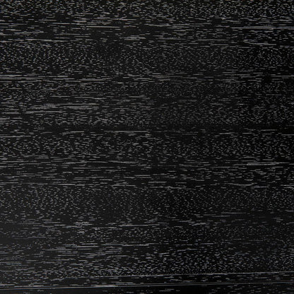 Didier Wooden Black Rectangular Dining Table-Dining Tables-Noir-LOOMLAN