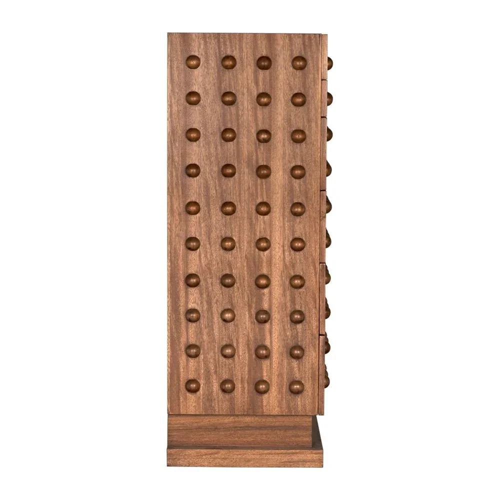 Didier Wooden Brown Dresser-Dressers-Noir-LOOMLAN