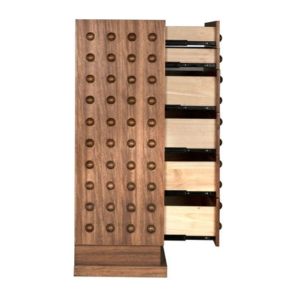 Didier Wooden Brown Dresser-Dressers-Noir-LOOMLAN