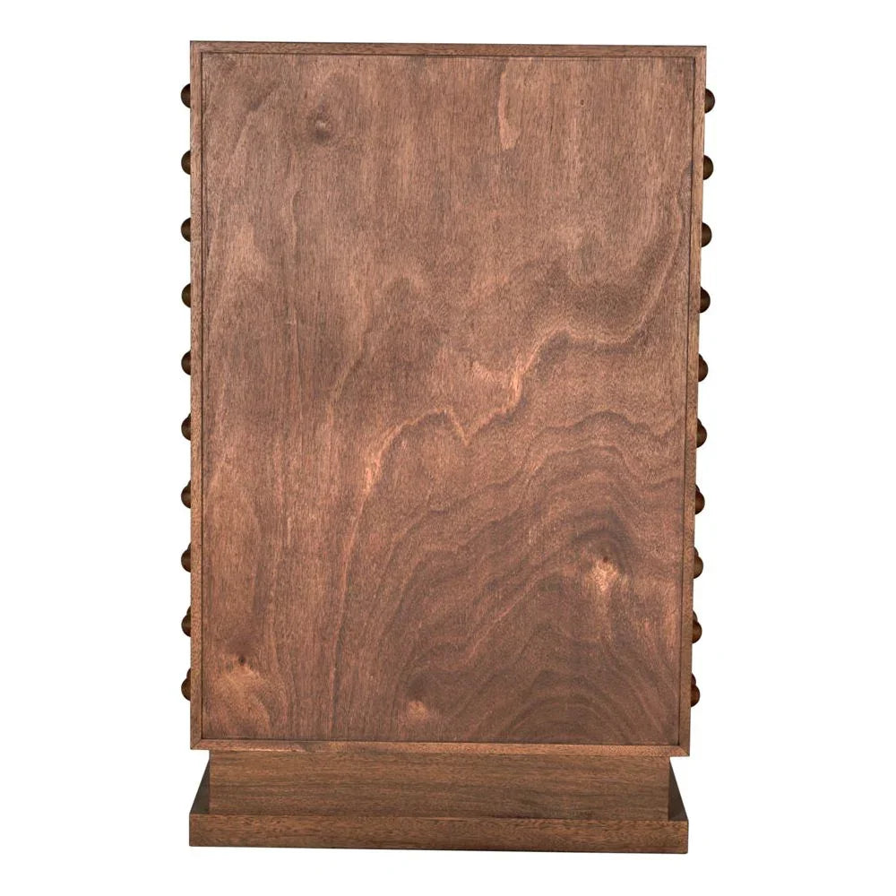 Didier Wooden Brown Dresser-Dressers-Noir-LOOMLAN