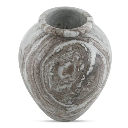 Didion Vertical Torrento Marble Vase - LOOMLAN - Moe's Home - Vases & Jars