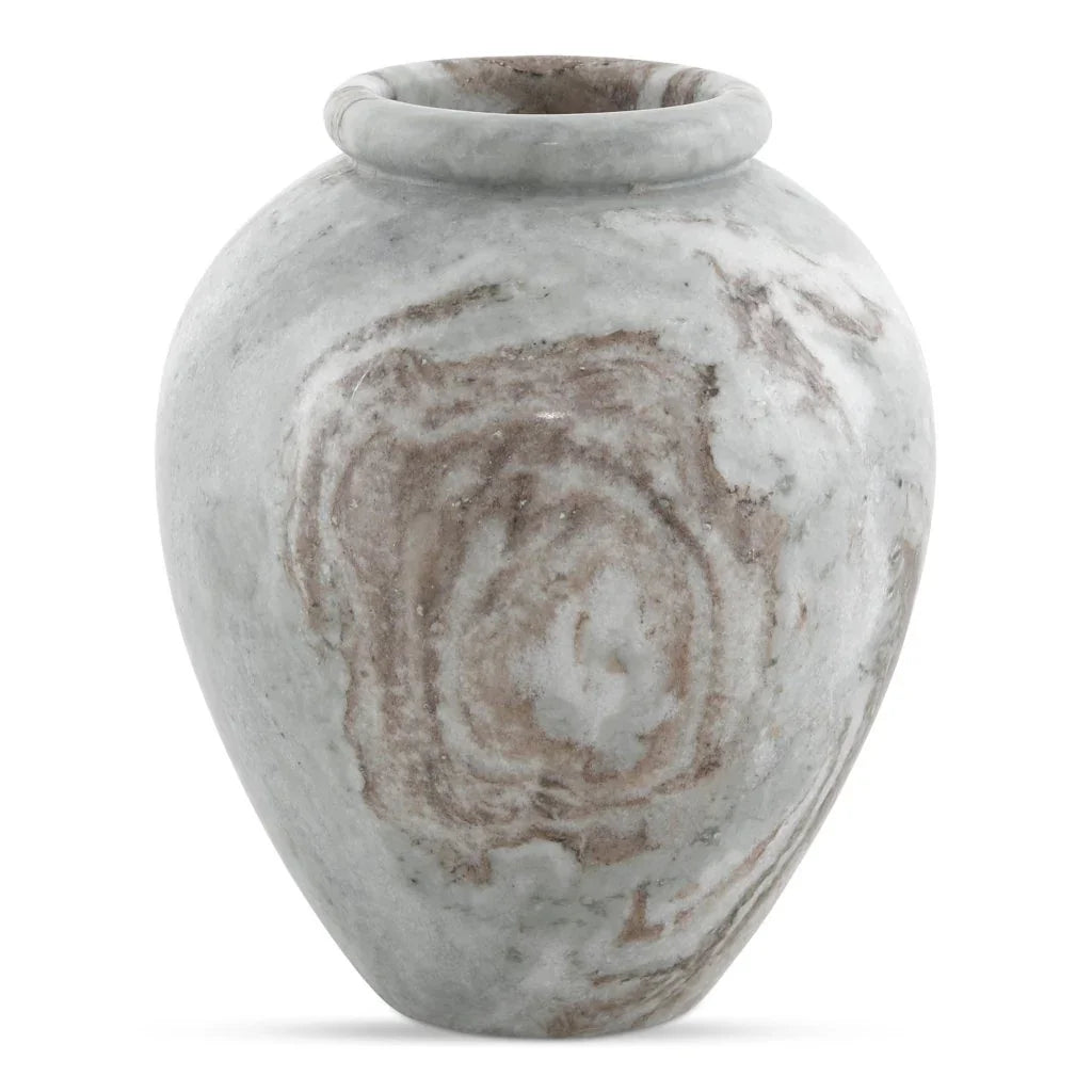 Didion Vertical Torrento Marble Vase - LOOMLAN - Moe's Home - Vases & Jars