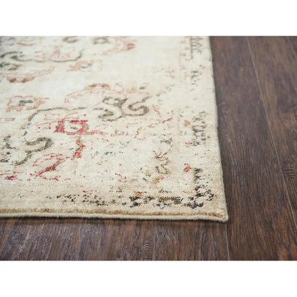 Dido Medallion Beige Large Area Rugs For Living Room - LOOMLAN - LOOMLAN - Area Rugs