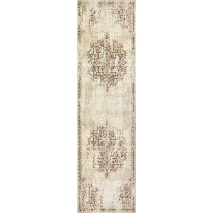 Dido Medallion Beige Large Area Rugs For Living Room - LOOMLAN - LOOMLAN - Area Rugs