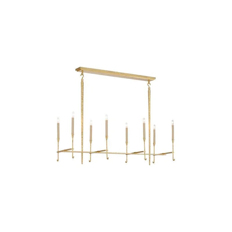 Diego Modern Gold Finish Chandelier - LOOMLAN - Wildwood - Chandeliers