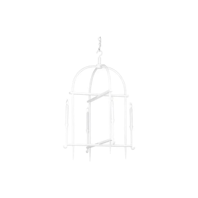 Diego White Adjustable Chain Lantern - LOOMLAN - Wildwood - Lanterns