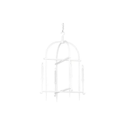 Diego White Adjustable Chain Lantern - LOOMLAN - Wildwood - Lanterns
