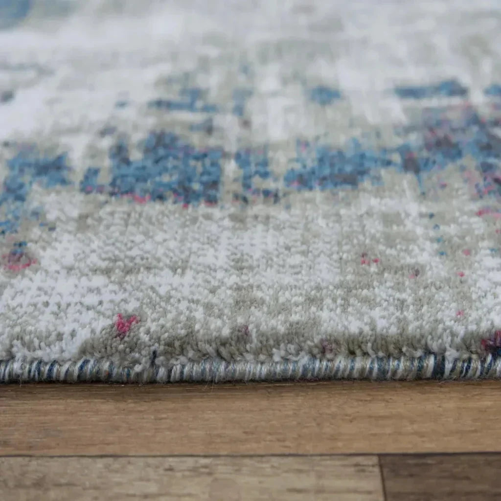 Diel Abstract Orange Large Area Rugs For Living Room - LOOMLAN - LOOMLAN - Area Rugs