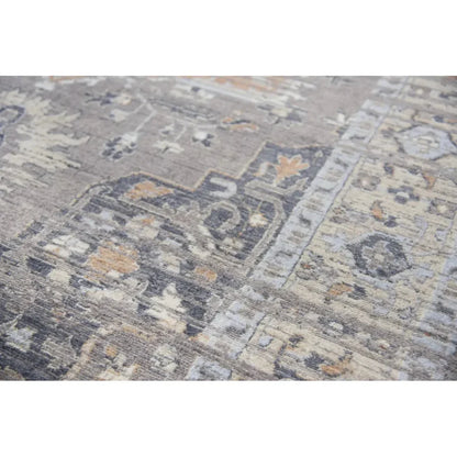 Diet Medallion Rust Large Area Rugs For Living Room - LOOMLAN - LOOMLAN - Area Rugs