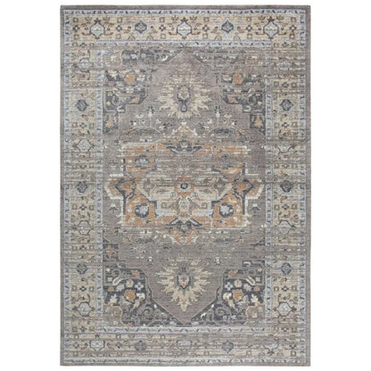 Diet Medallion Rust Large Area Rugs For Living Room - LOOMLAN - LOOMLAN - Area Rugs