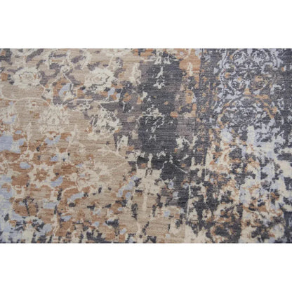 Dime Floral Rust Large Area Rugs For Living Room - LOOMLAN - LOOMLAN - Area Rugs