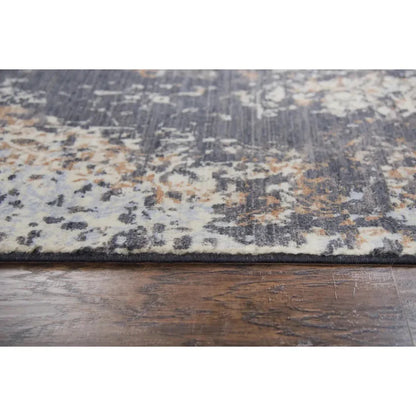 Dime Floral Rust Large Area Rugs For Living Room - LOOMLAN - LOOMLAN - Area Rugs