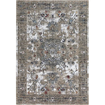 Dimm Medallion Beige Large Area Rugs For Living Room - LOOMLAN - LOOMLAN - Area Rugs