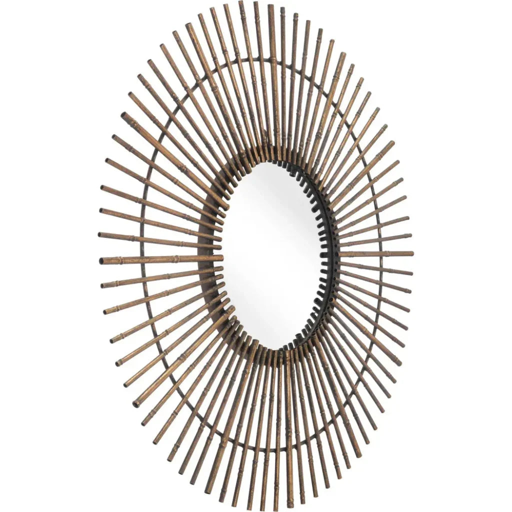 Dimond Mirror Gold - LOOMLAN - Zuo Modern - Wall Mirrors