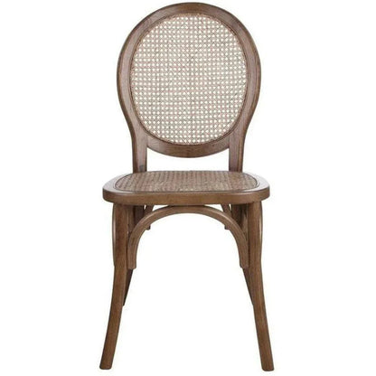 Dining Chair (Set Of 2) Brown Scandinavian - LOOMLAN - Moe's Home - Dining Chairs