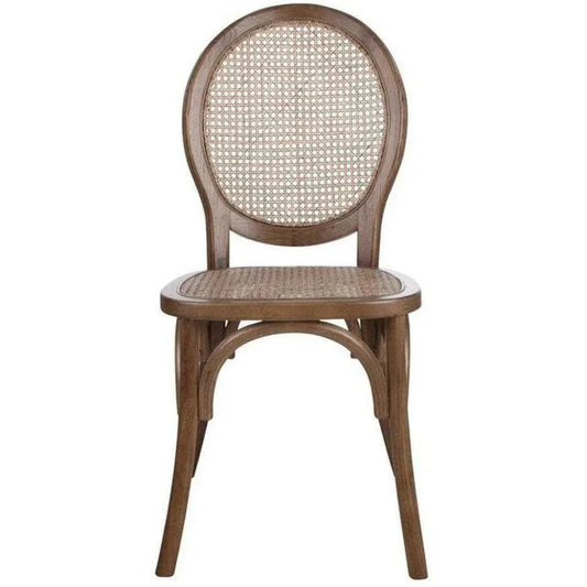 Dining Chair (Set Of 2) Brown Scandinavian - LOOMLAN - Moe's Home - Dining Chairs