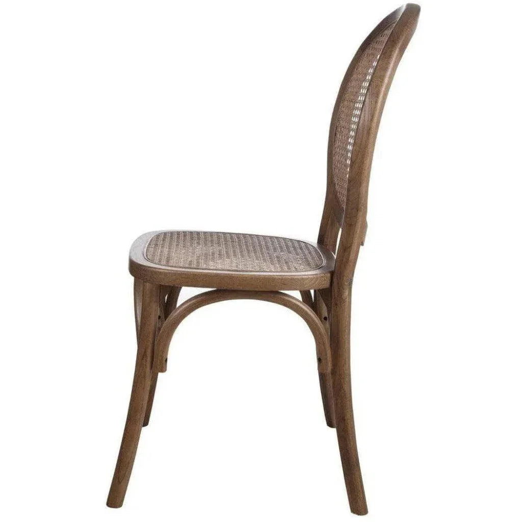 Dining Chair (Set Of 2) Brown Scandinavian - LOOMLAN - Moe's Home - Dining Chairs