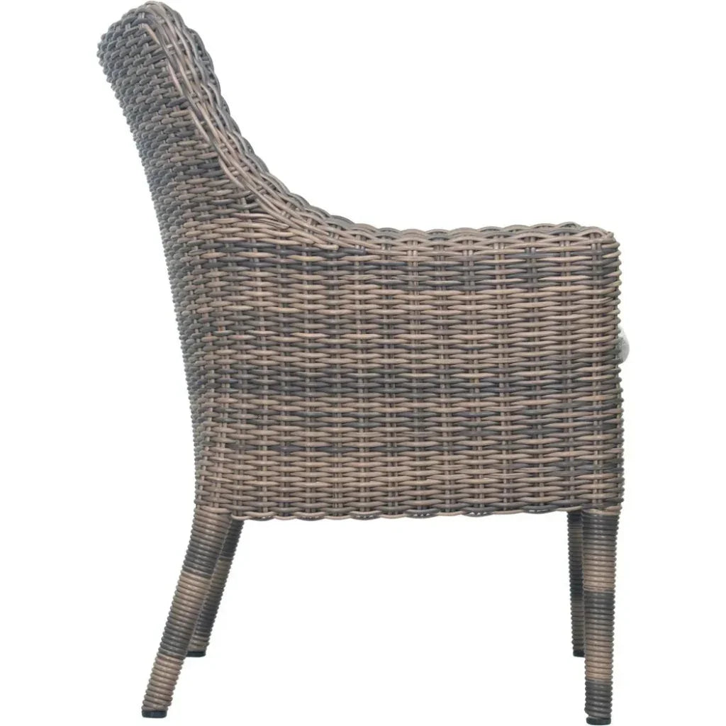 Dining Chair Set of Two - Grey Outdoor-Outdoor Dining Chairs-Seasonal Living-LOOMLAN