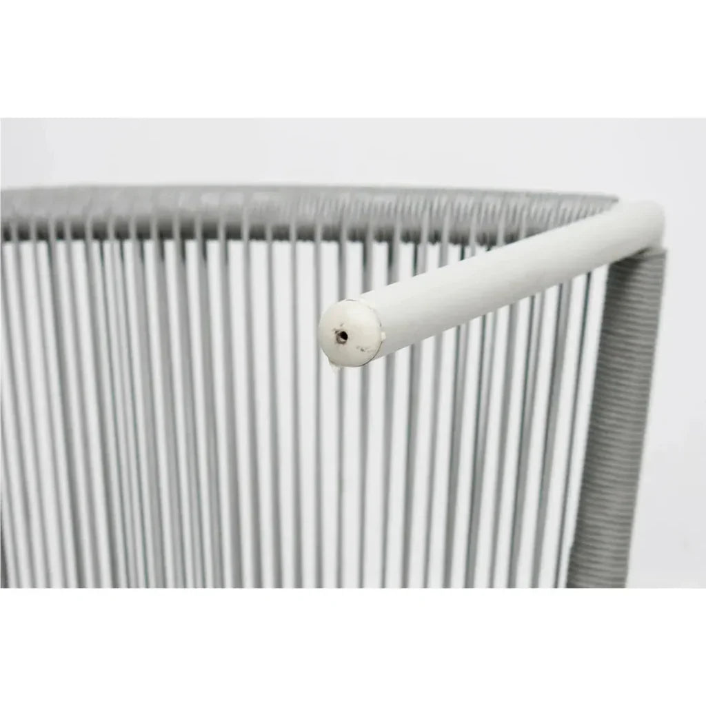 Dining Side Chair Set of Two - Grey Outdoor-Outdoor Dining Chairs-Seasonal Living-LOOMLAN