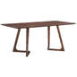 Dining Table Rectangular Brown Mid-Century-Dining Tables-Moe's Home-LOOMLAN
