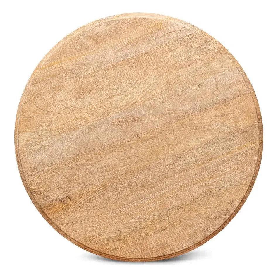 Dinner Friends Round Dining Table Sedona-Dining Tables-Sarreid-LOOMLAN