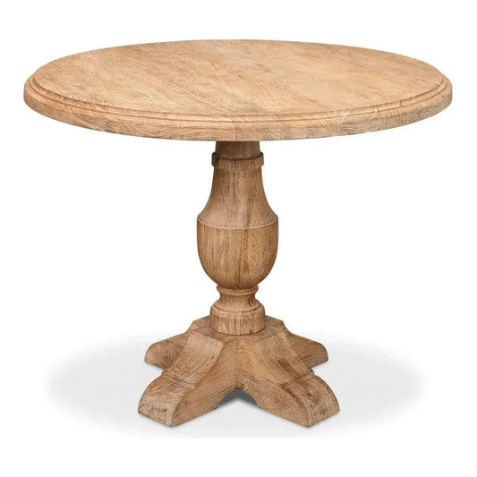 Dinner Friends Round Dining Table Sedona-Dining Tables-Sarreid-LOOMLAN