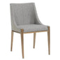 Dionne Fabric Armless Dining Chair - LOOMLAN - SUNPAN - Dining Chairs