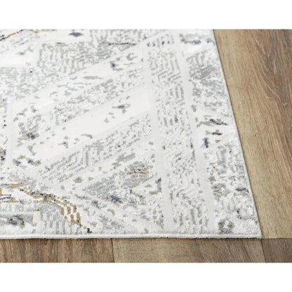 Dipl Geometric Brown Kitchen Hallway Runner Rug - LOOMLAN - LOOMLAN - Area Rugs