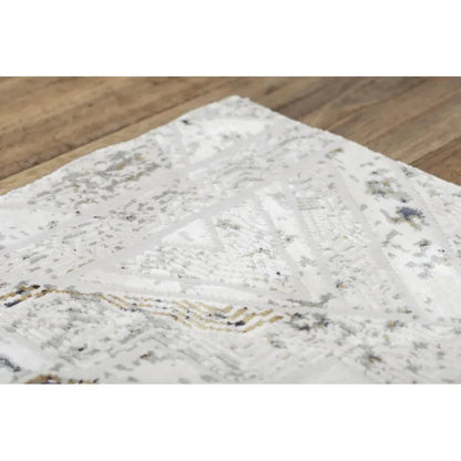 Dipl Geometric Brown Kitchen Hallway Runner Rug - LOOMLAN - LOOMLAN - Area Rugs