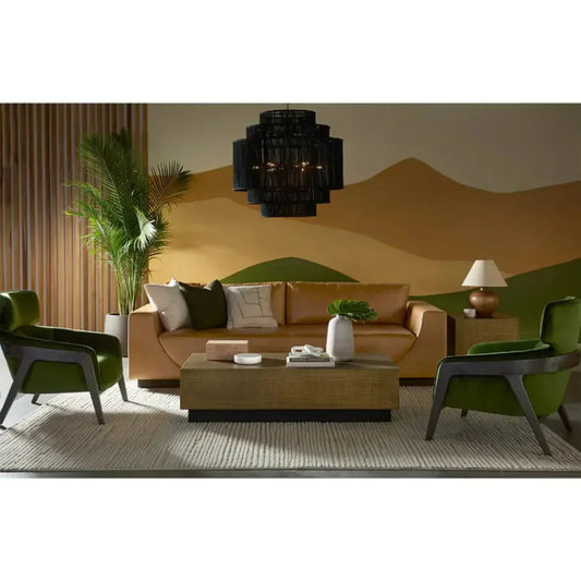 Dira Wooden Cream Table Lamp - LOOMLAN - SUNPAN - Table Lamps